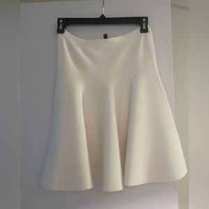 White BCBG skirt